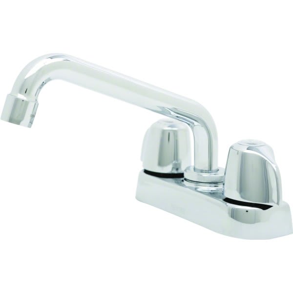 4 Inch 2 Handle Centerset Laundry Faucet In Chrome HD Supply