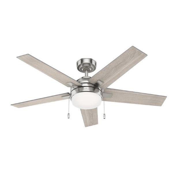 Seasons® 52 In. 5blade Trimount Led Ceiling Fan W/ Light (brushed