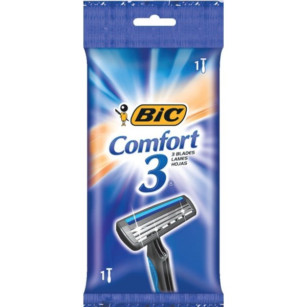 Bic® Comfort 3-Blade Razor, Case Of 36