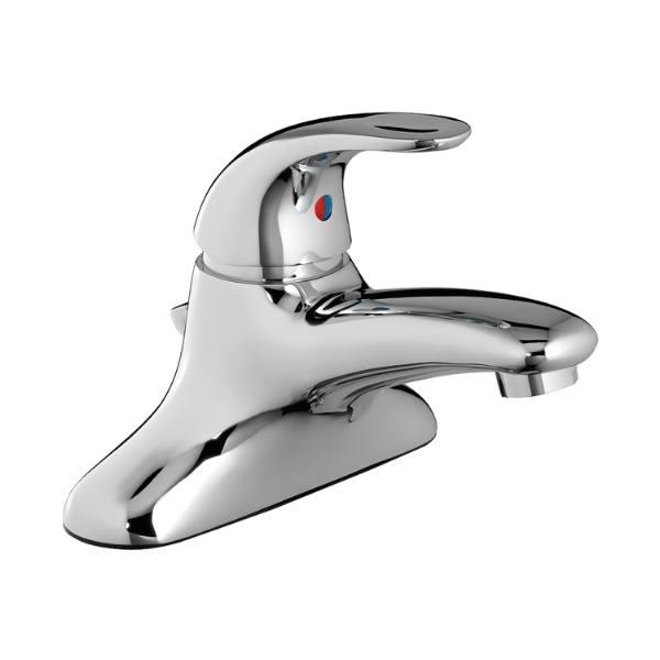 Delta Foundations 4 in. Centerset Single-Handle Bathroom Faucet in ...