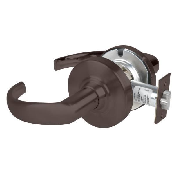 Schlage Alx Passage Lockset, Sparta Lever, Keyless, Oil Rub Bronze, Non-Handed