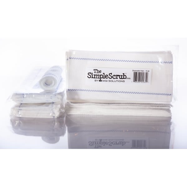 The Simple Scrub White Cotton Disposable Pad Refill (400-Pack)
