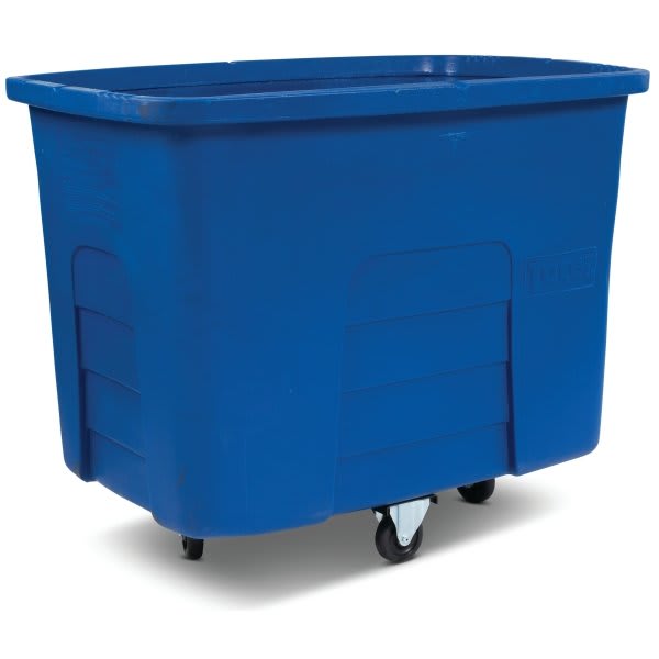 Toter® 12 Cu Ft Blue Heavy-Duty Manual Cube Truck