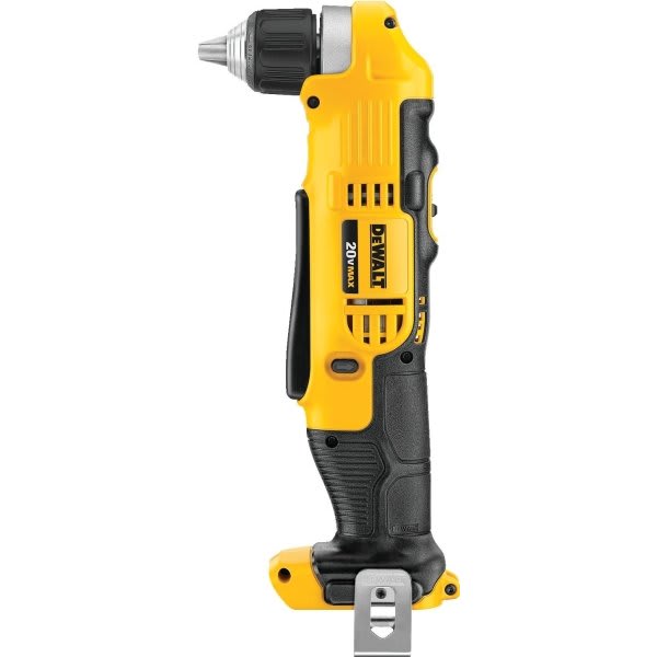 DeWalt 3/8 In 20 Volt Max Cordless Right Angle Drill/Driver Bare (Tool Only)
