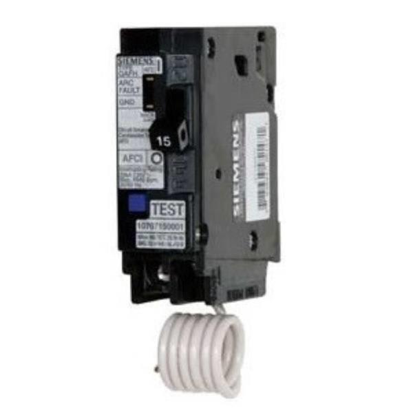 Siemens 15 Amp Gfci/Afci Dual Function Circuit Breaker