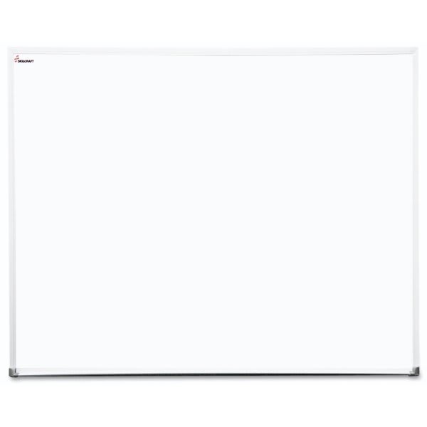 Skilcraft Quartet Melamine Dry Erase White Board, 36 X 24 HD Supply