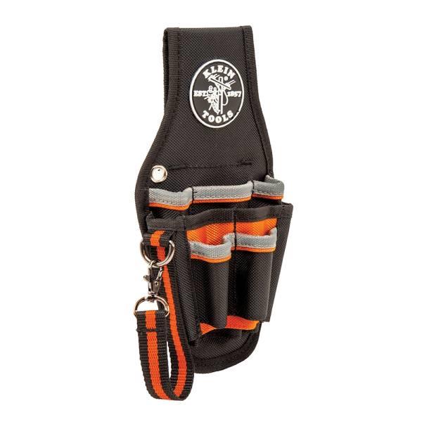 Klein Tools® Tradesman PRO 9-Pocket Black/Orange Maintenance Tool Pouch