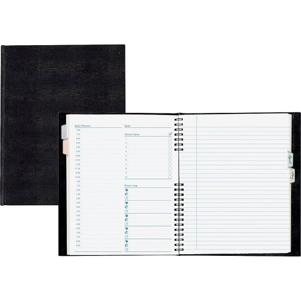 Blueline® White Twin Wire Notepro And Graphics Notebook 7-7/16" X 9-1/2"