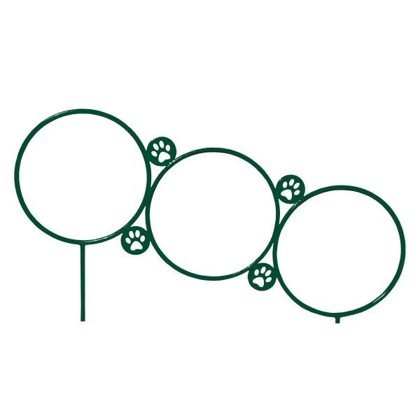 Barkpark® Natural Small Hoop Jump (Green)