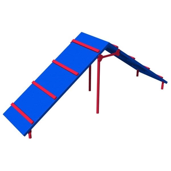 Barkpark® Playful King Of The Hill (Red/Blue)