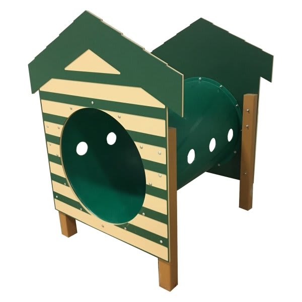 Barkpark® By Ultrasite® Recycled Crawl Tunnel With Dog House