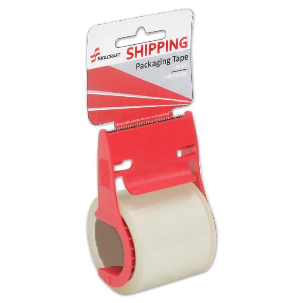 Skilcraft Shipping Packaging Tape Dispenser, 1.5 Core, 1.88 X 22 Yds, Clear