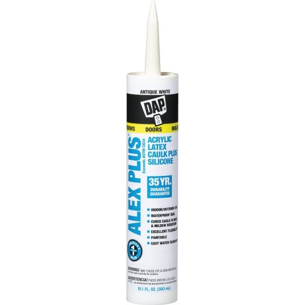 GE 10.1 Oz Silicone II Kitchen And Bath Caulk, Almond, Case Of 12 HD