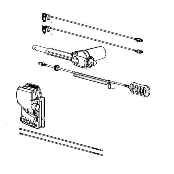 Invacare® Replacement Upgraded Conversion Kit For Invacare Cs Series Beds