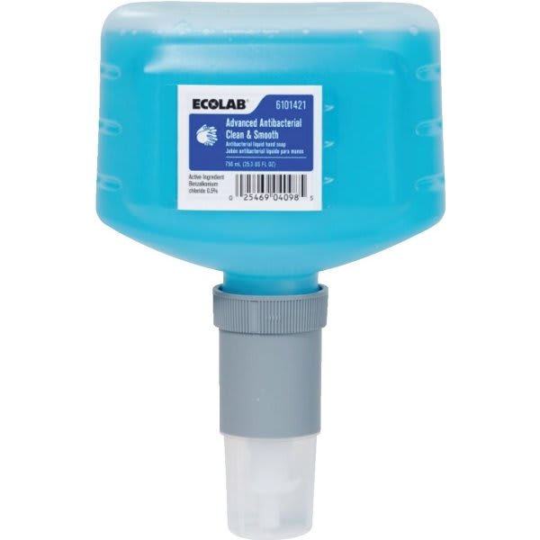 Ecolab® Advanced Antibacterial Clean And Smooth Lotion Soap, Case Of 6