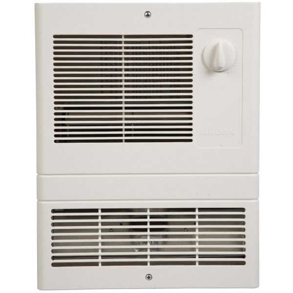 Broan® 9815wh Fan-Forced Wall Heater, 120 Vac, 13 A, 1000 W