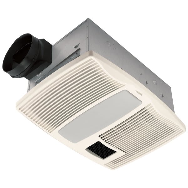 Nutone 174 Invent Single Speed Decorative Fan Light 100 Cfm