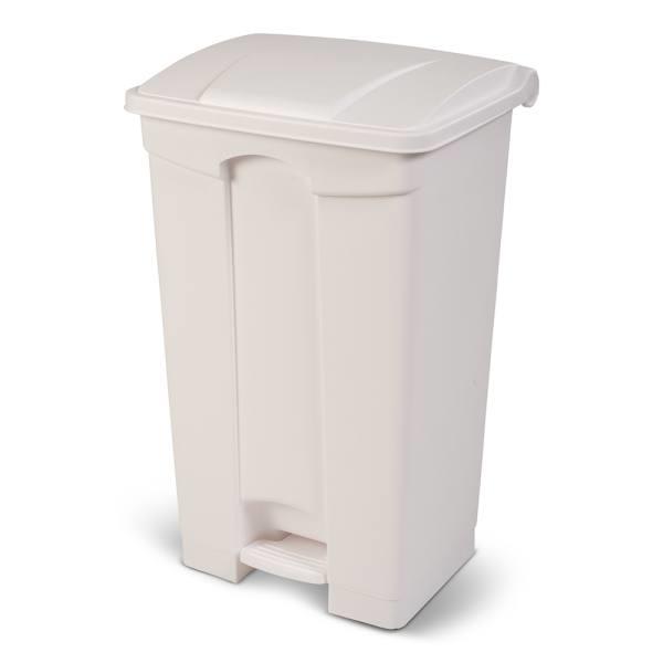 Toter 23 Gallon Step On Container Fire Retardant - White