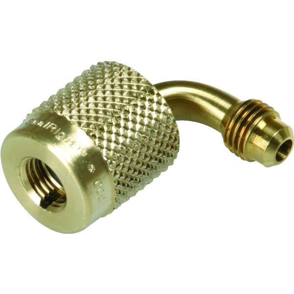 Supco Refrigeration Charging Hose 90d Angled Adapter