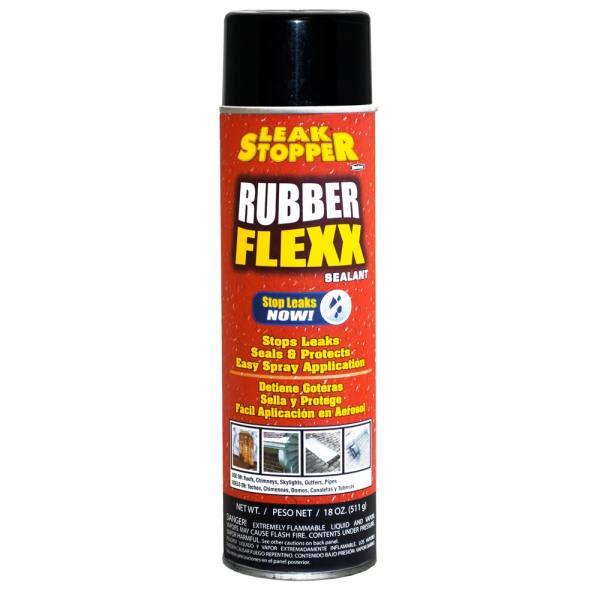 Leak Stopper Rubber Flexx Sealant (Black) (6-Case)