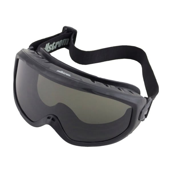 Sellstrom Wild Land Safety Goggle With Anti-Fog Lens,black Frame,clear Tint