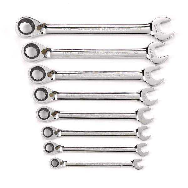 Husky Ratcheting Sae Combination Wrench 11Piece Set HD Supply