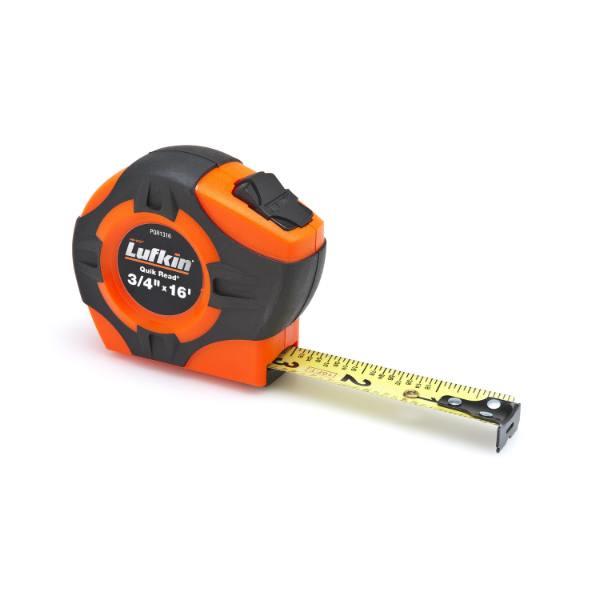 Crescent Tape Measure, 3/4 Inch X 16 Ft. Quikread® With Power Return
