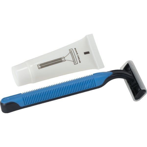Shave Set Sachet Razor And .4 Ounce Shave Cream Case Of 500