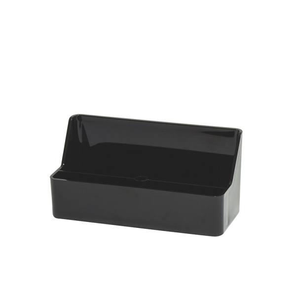 Hapco Finishing Touches Coffee Condiment Holder, Black, Case Of 48