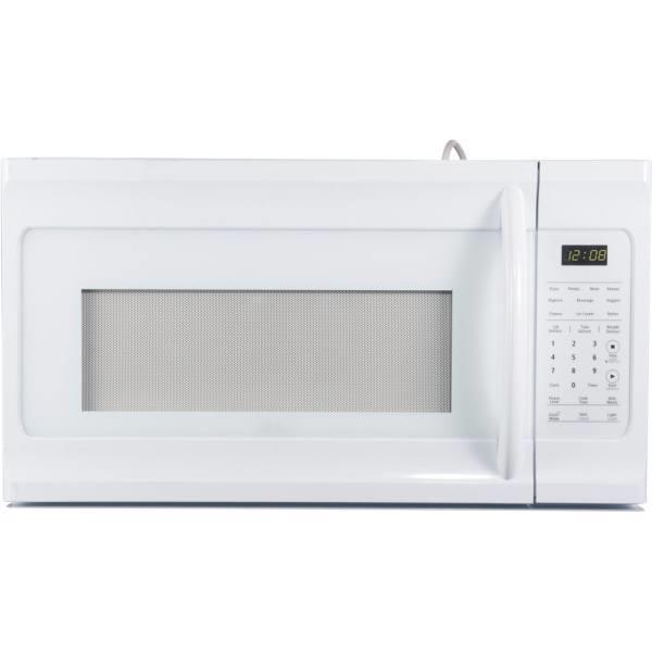 GE Hotpoint Over The Range Microwave, 1.6 Cubic Feet White HD Supply