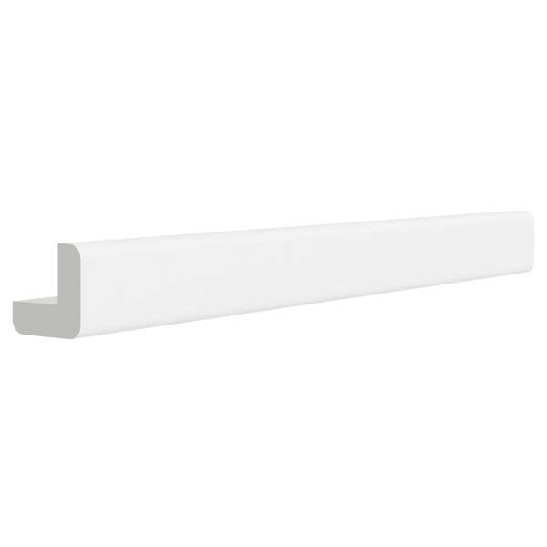 Cnc Cabinetry Outside Corner Molding, Luxor White