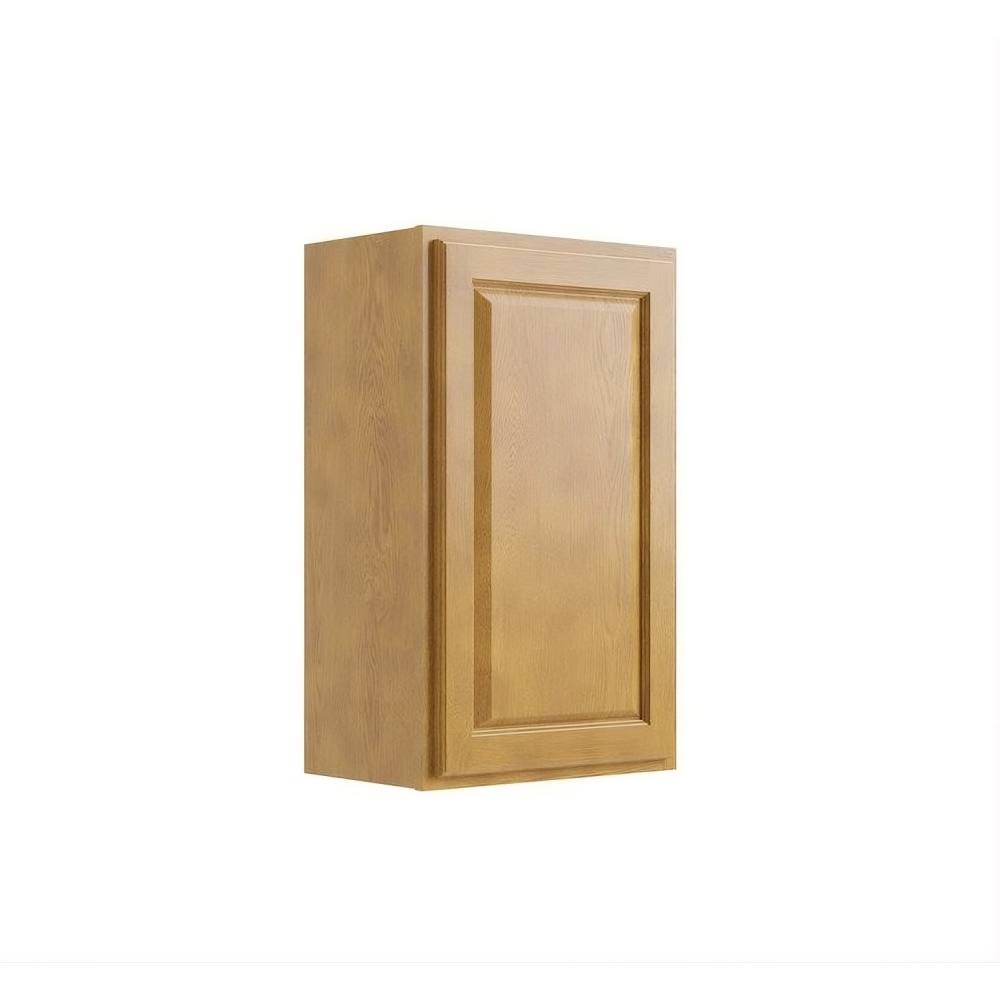 Cnc Cabinetry 21" W X 30" H 1 Door Wall Cabinet, Country Oak