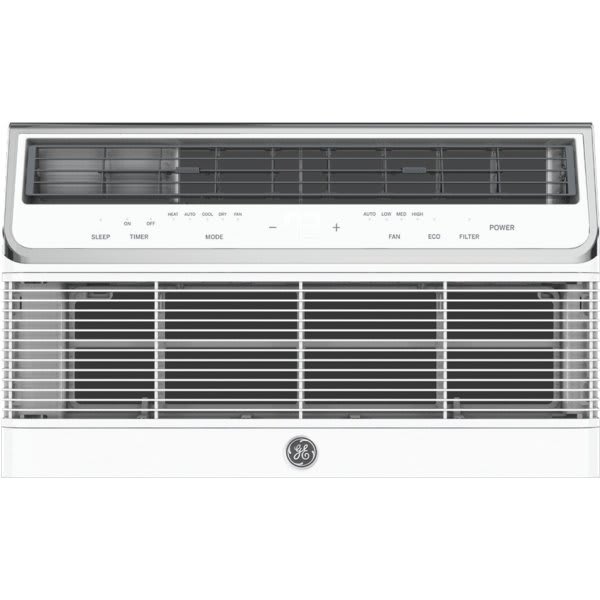 GE 10,000 BTU 230/208 V Standard Mount Through-The-Wall Air Conditioner With Heat, Wi-Fi, ADA