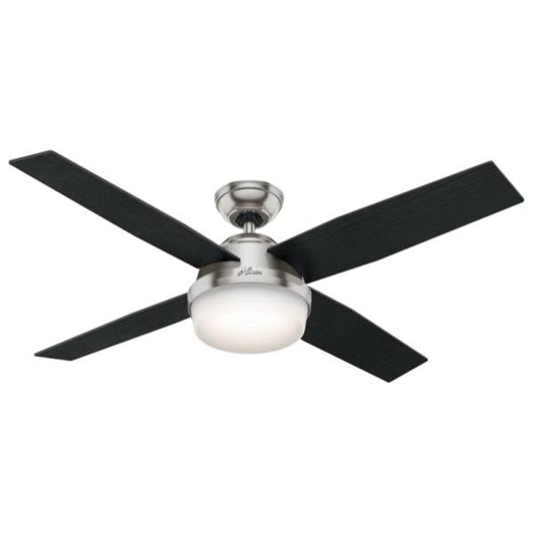 Seasons® 52 in. 3Blade LED Ceiling Fan w/ Light (Brushed Nickel) HD