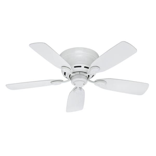 Hunter® Fan Low Profile 42 In 5-Blade Indoor Ceiling Fan (White)