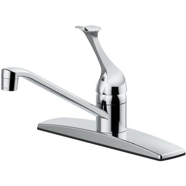 Delta® Foundations™ 1Handle Kitchen Faucet w/ 1.8 GPM in Chrome HD