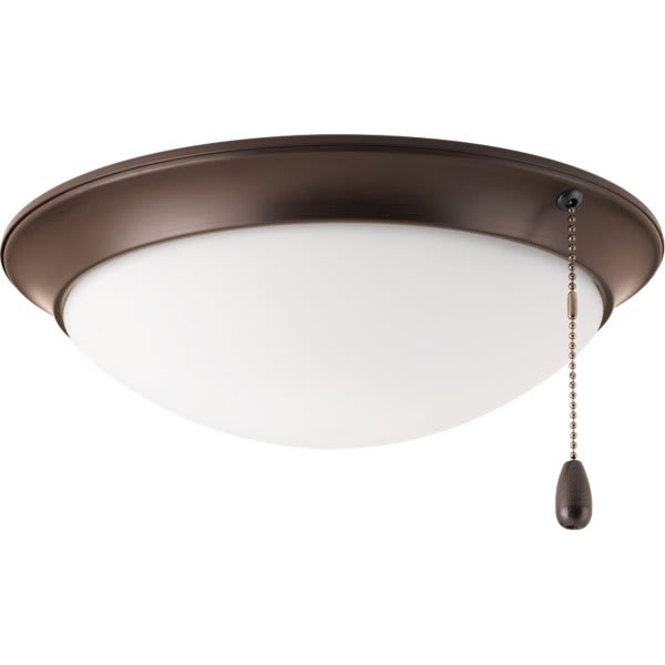 Progress Lighting Airpro One Light Led Universal Ceiling Fan Kit Antique Bronze