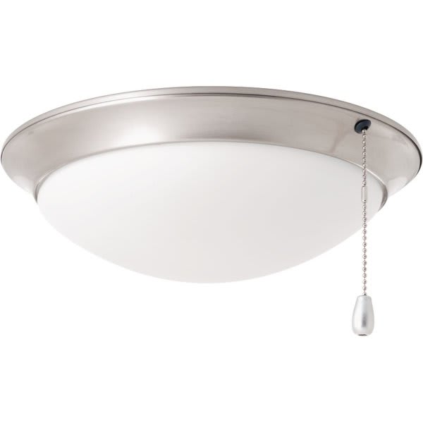 Progress Lighting Airpro One Light Led Universal Ceiling Fan Kit Brushed Nickel