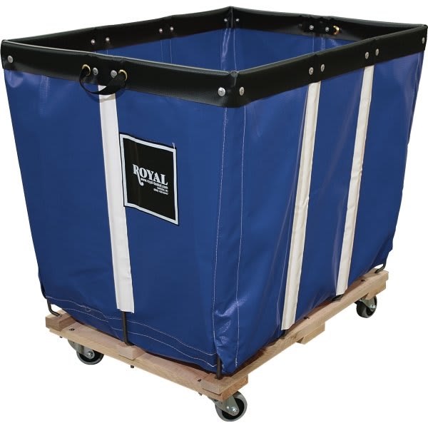 Royal Basket Trucks 12 Bushel Vinyl Basket Truck, Blue