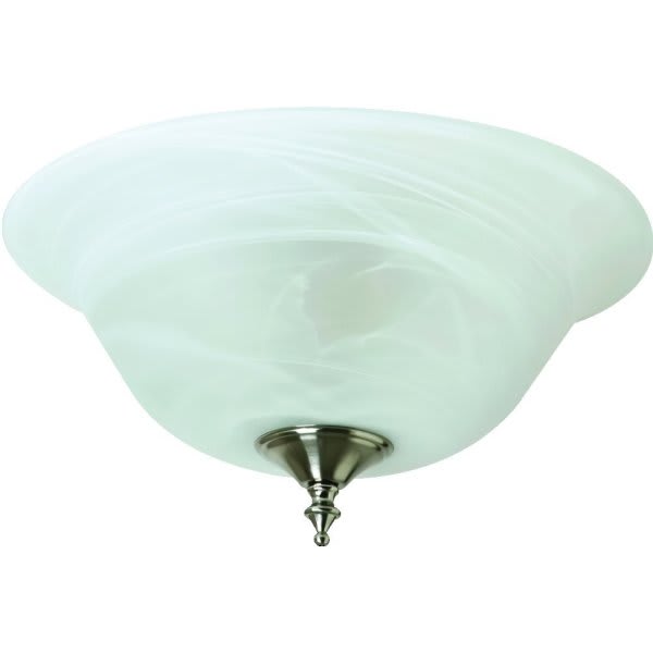 Seasons® 12 Inch Two-Light Flush Mount Fixture/Ceiling Fan Light Kit