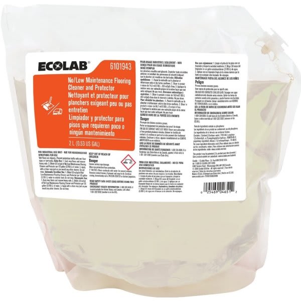 Ecolab® High Performance Neutral Floor Cleaner, 2 Liter, Case Of 2 HD Supply