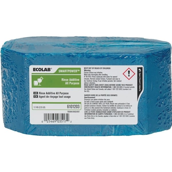 Ecolab® Ecotemp Ultra Dry Machine Warewash Rinse Additive 4.5 Gallon