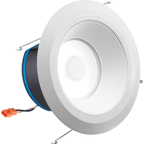 Lithonia Lighting® Juno 6" LED Surface Mount Disk Light, 3000K, Wet Location, Matte White HD