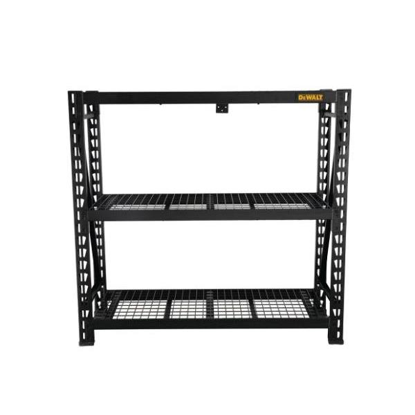 Dewalt 6Foot Tall Black Frame 4 Shelf Industrial Storage Rack HD Supply