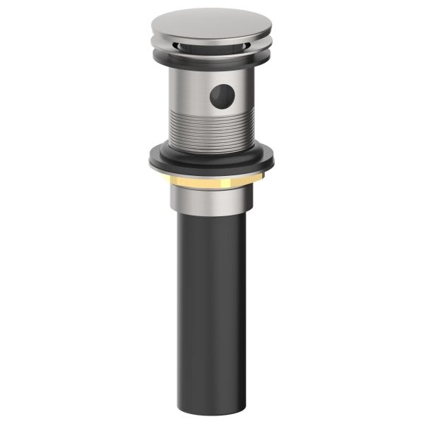 Seasons Press Pop-Up Assembly For Bathroom Faucet, Universal, Brushed Nickel