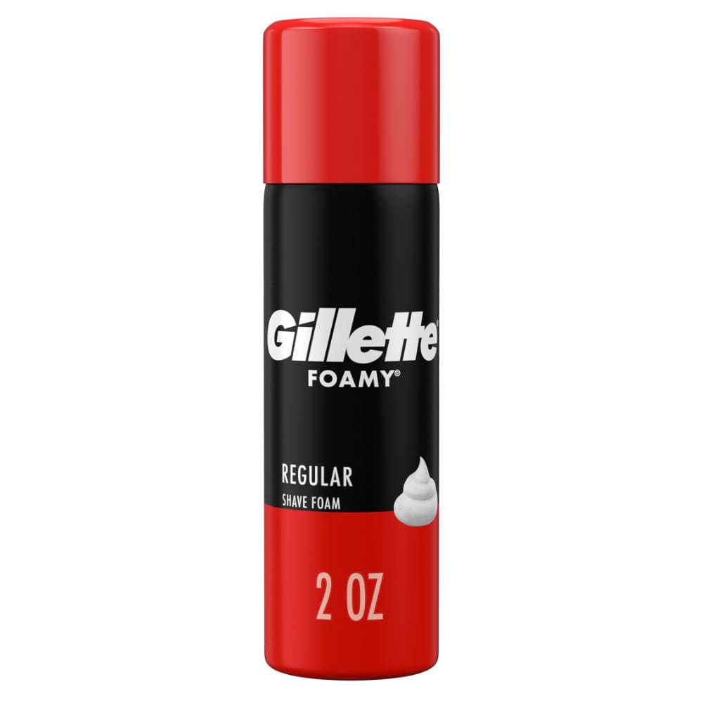 Gillette 2 Oz. Regular Foamy Shaving Cream Case Of 48