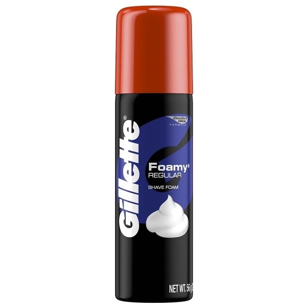 Gillette 2 Oz. Regular Foamy Shaving Cream Case Of 48