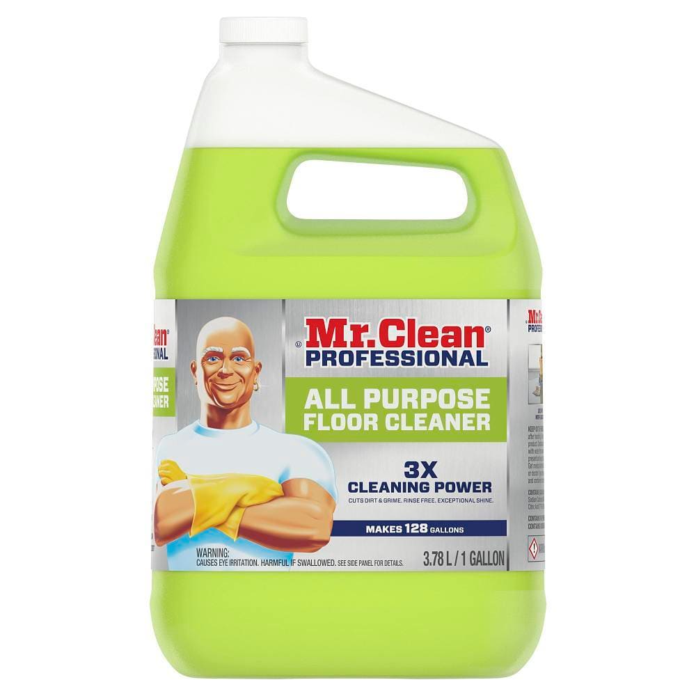 Mr. Clean All Purpose Floor Cleaner, Open Loop, Lemon, 1 Gal