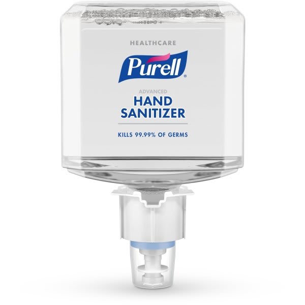Purell® 1200 Ml Advanced Hand Sanitizer Foam Refill For Purell® Es6 Touch-Free Hand Sanitizer Dispenser Case Of 2