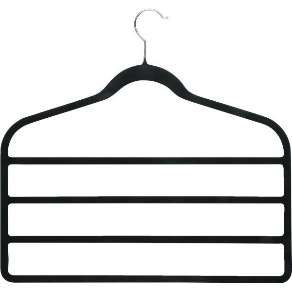 HoneyCanDo Recycled Plastic Hanger White Package Of 60 HD Supply